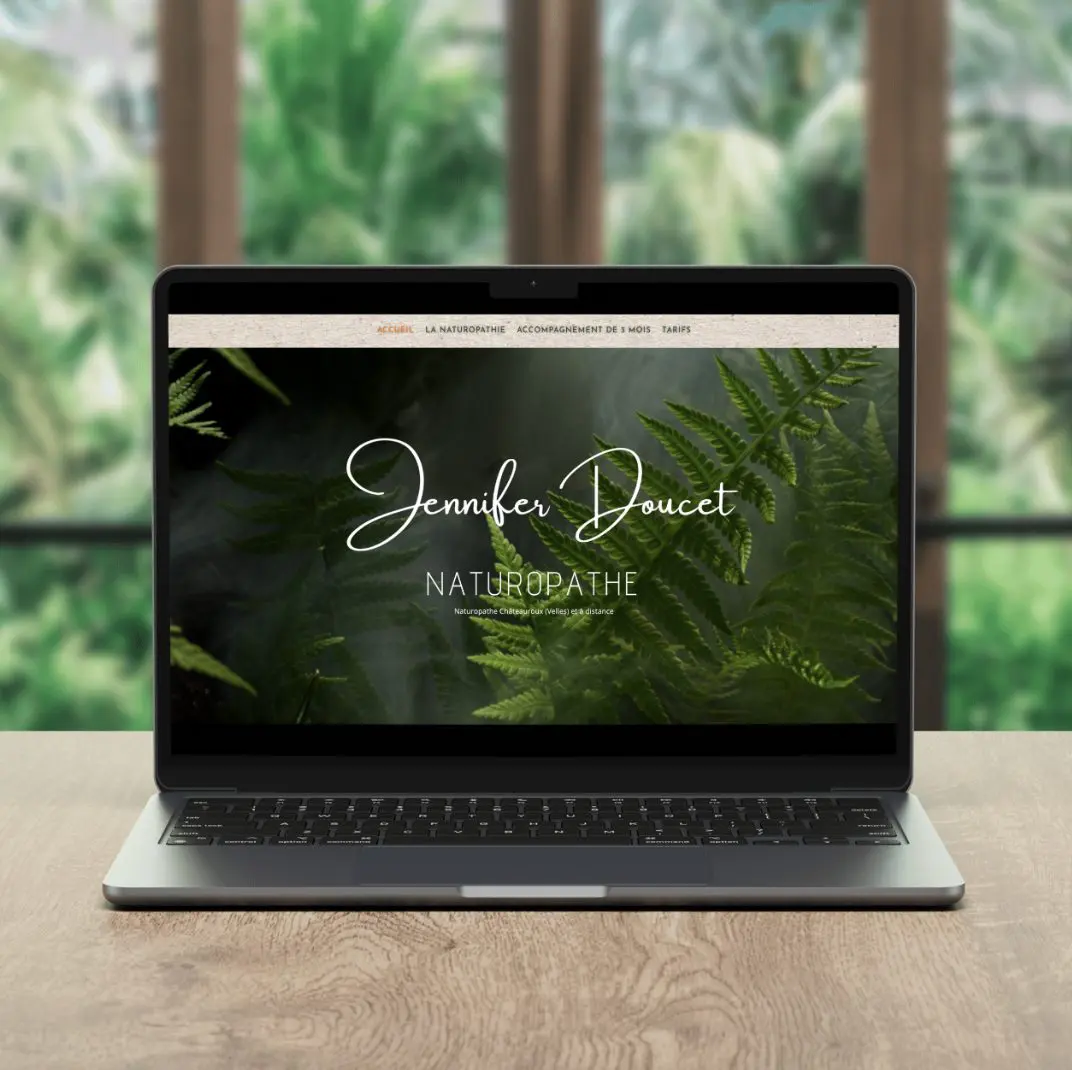 Création de site web pour Naturopathe