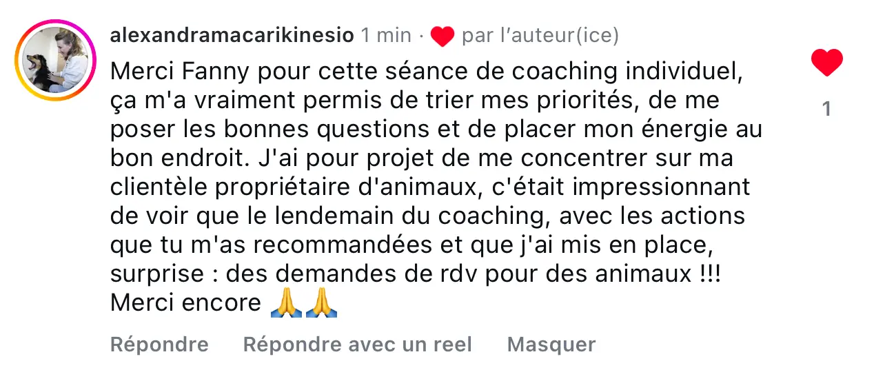 coach pour entrepreneuse