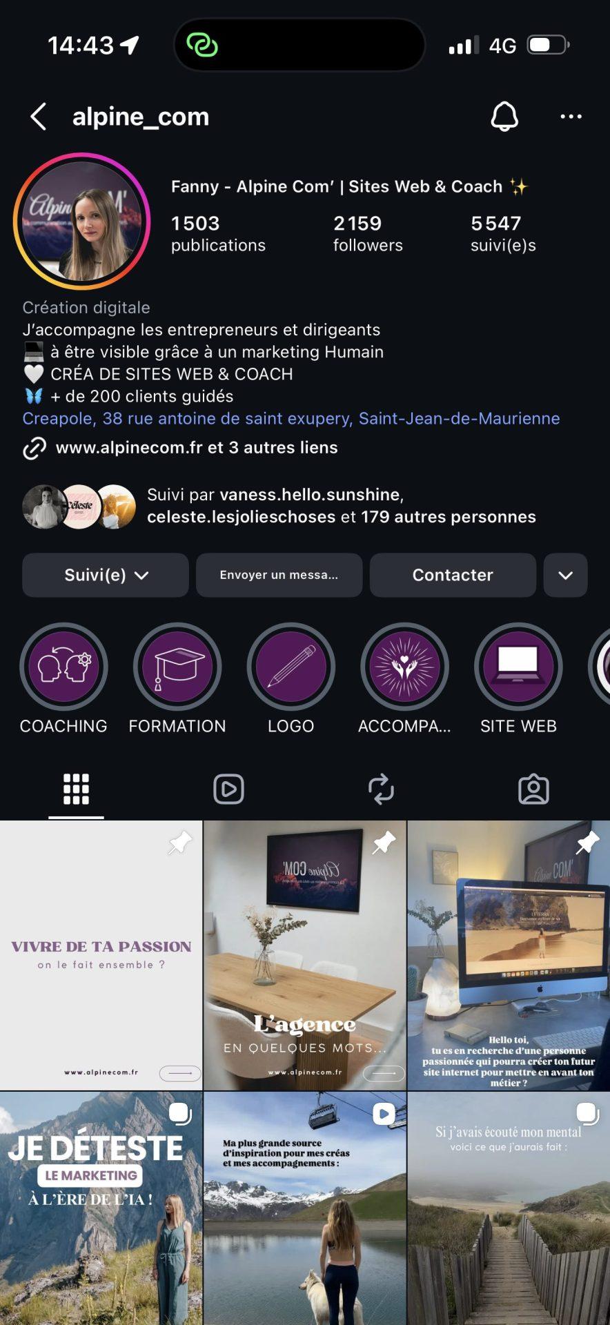 community manager maurienne