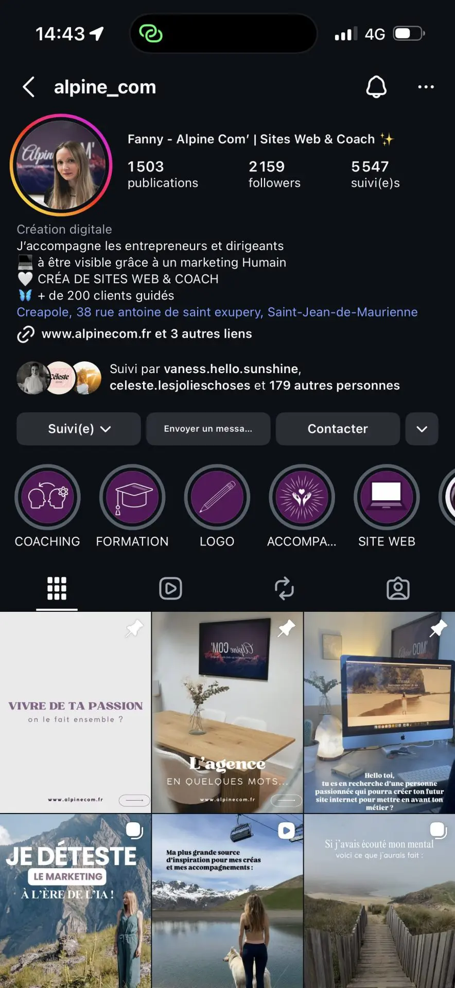 community manager maurienne